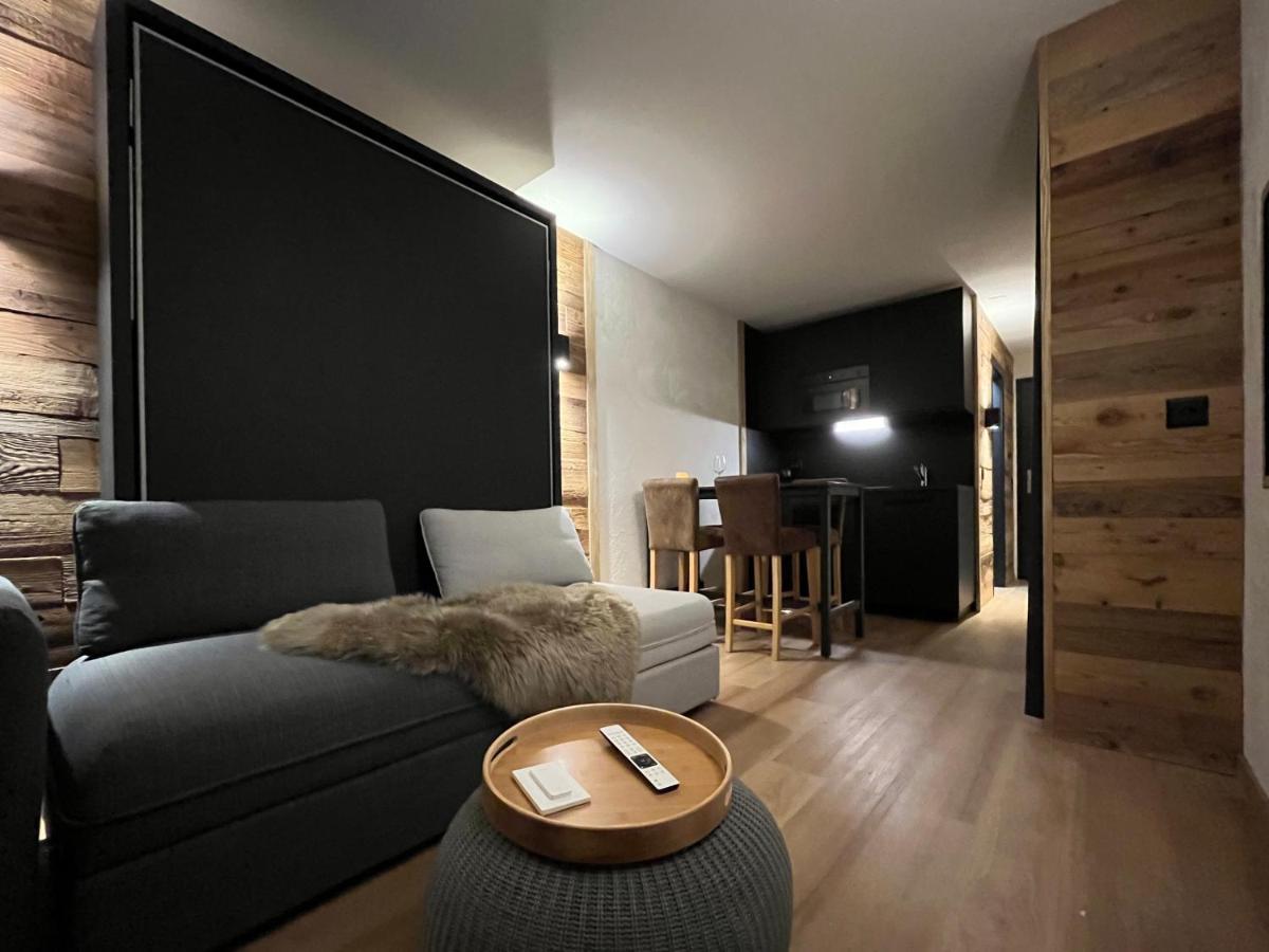 Les Cerfs - Appartement & Studio - Anzère Exterior foto
