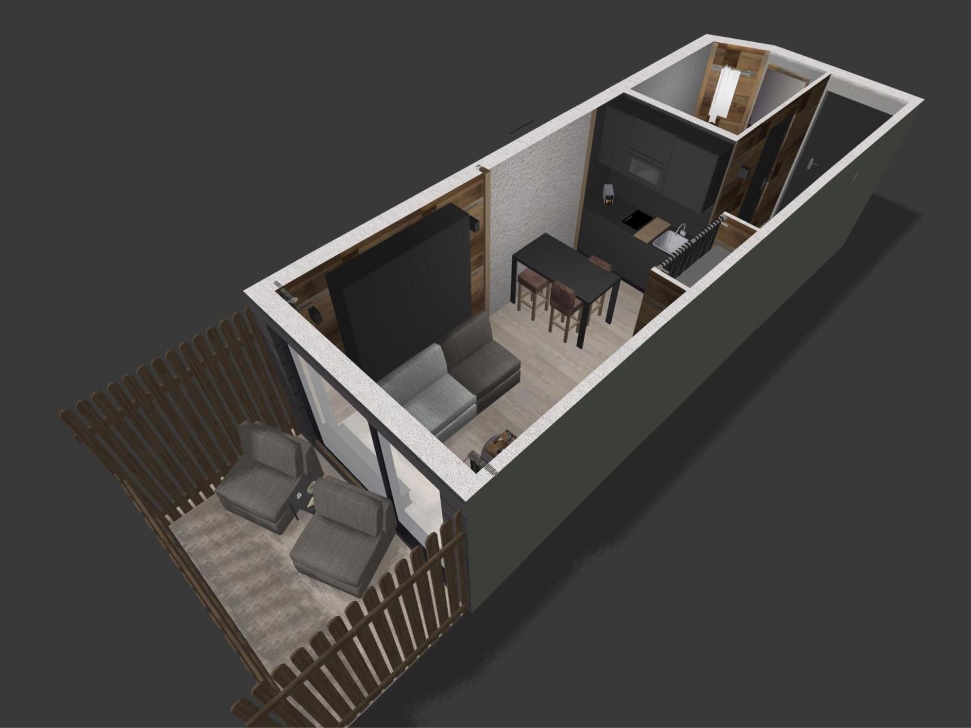 Les Cerfs - Appartement & Studio - Anzère Exterior foto
