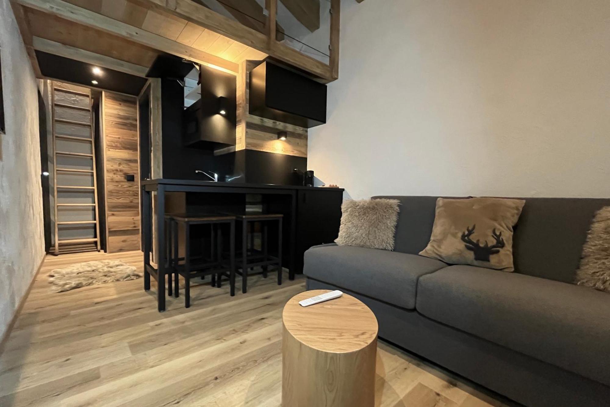 Les Cerfs - Appartement & Studio - Anzère Exterior foto