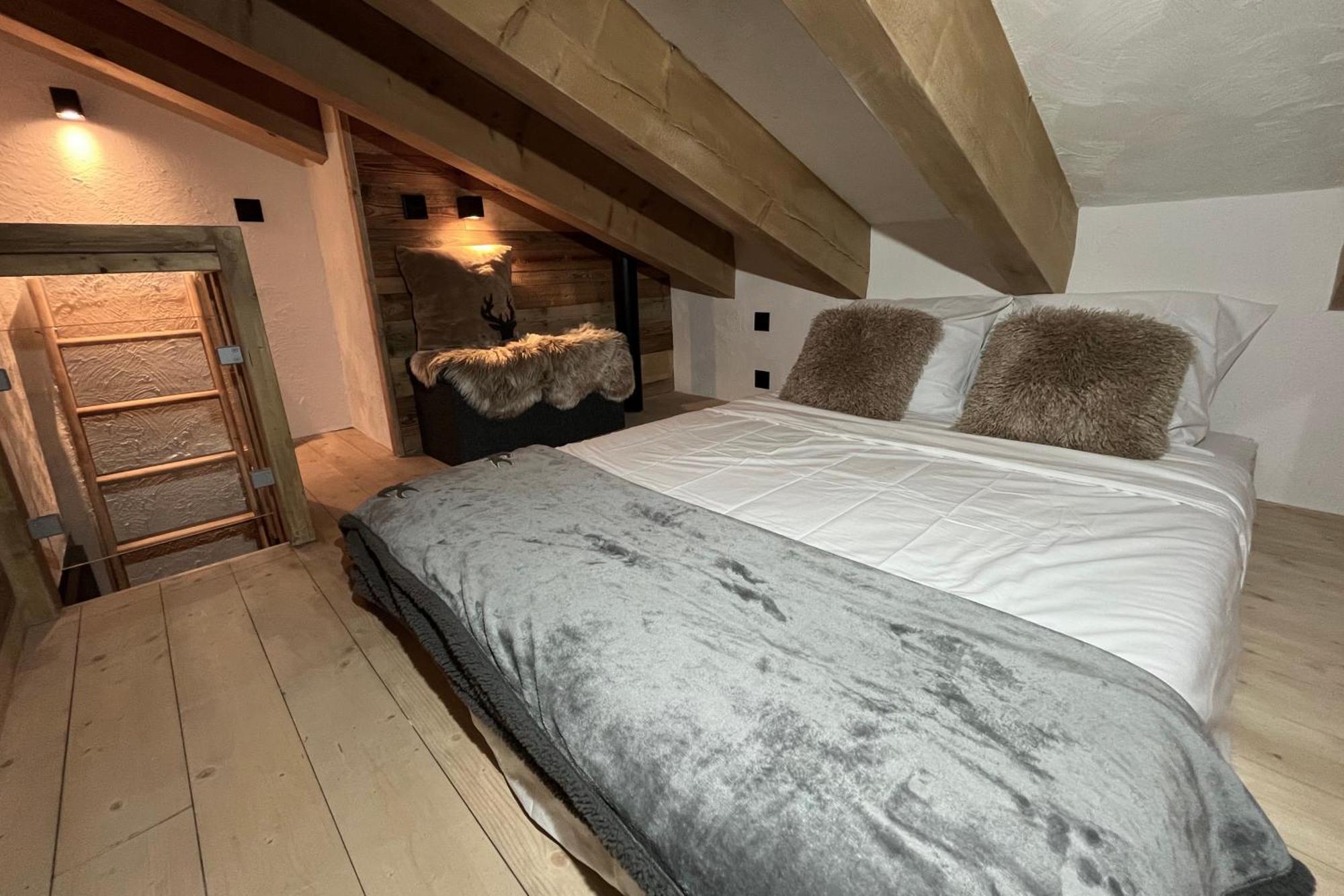 Les Cerfs - Appartement & Studio - Anzère Exterior foto