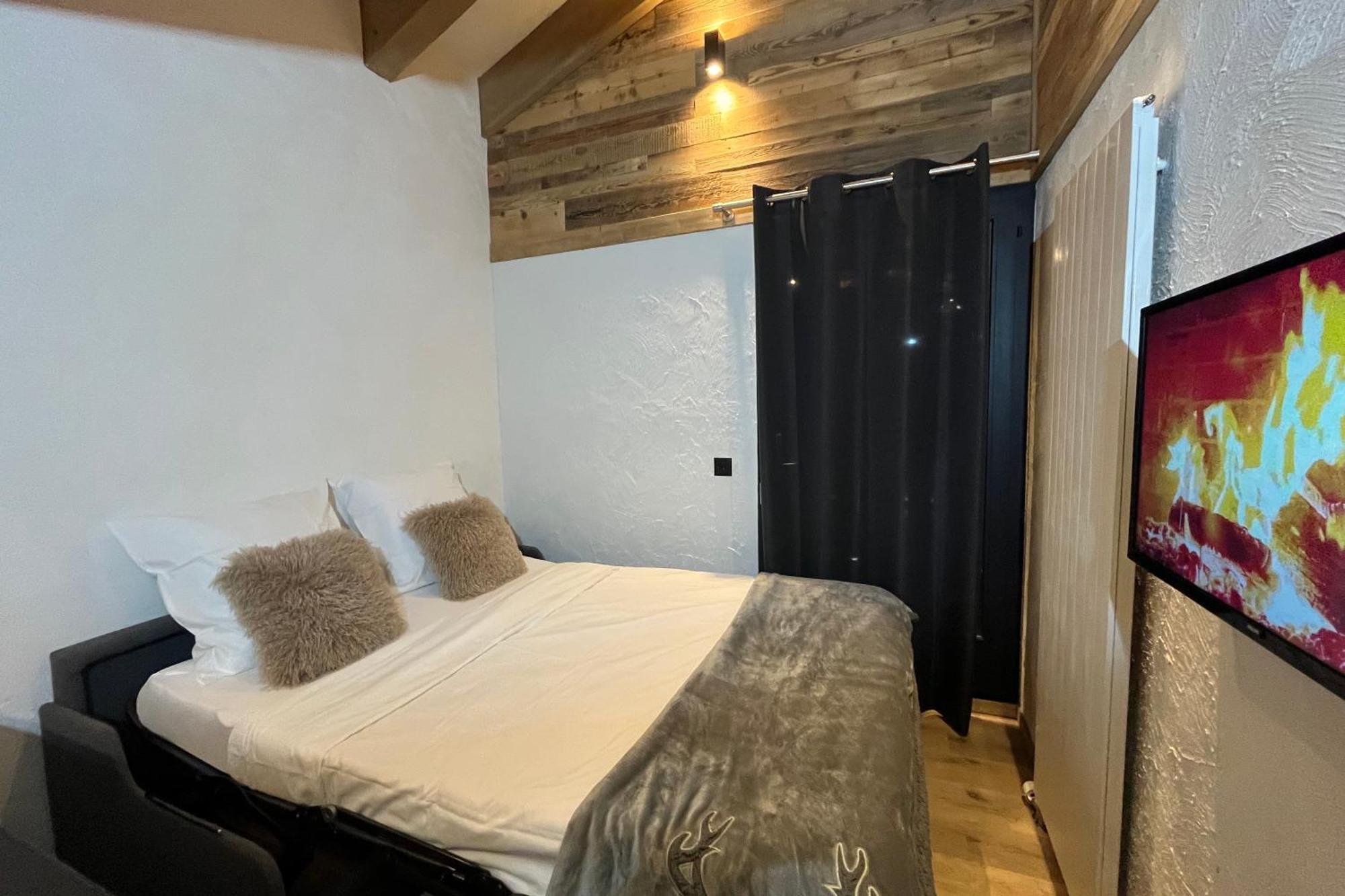 Les Cerfs - Appartement & Studio - Anzère Exterior foto