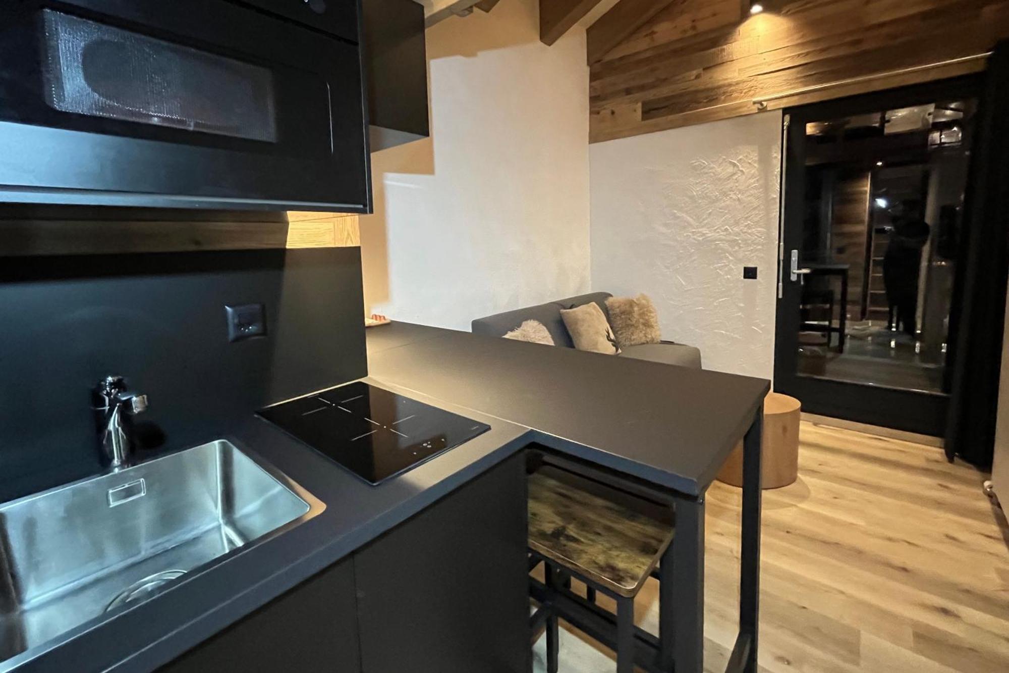 Les Cerfs - Appartement & Studio - Anzère Exterior foto